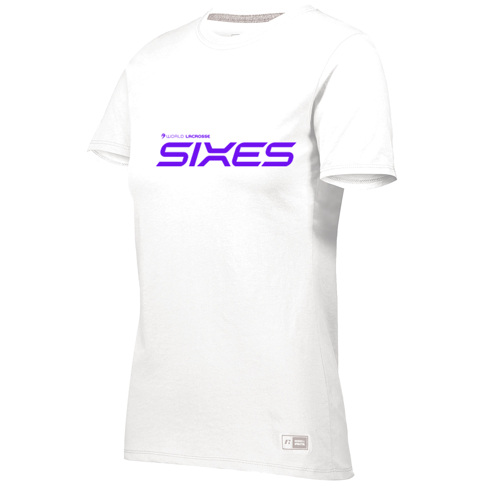 World Lacrosse Sixes Official Tshirt - Ladies
